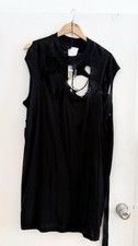 Rick Owens Drkshdw Tarp T Tank Top Black Size Small Oversized