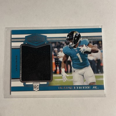 2021 Panini Chronicles Travis Etienne Jr RC Plates & Patches Memorabilia /399