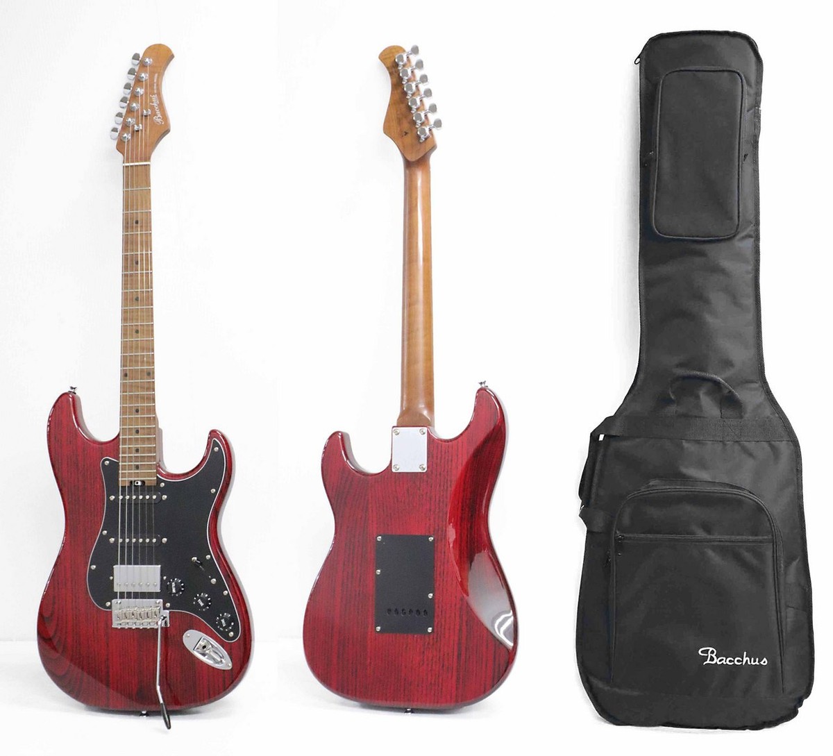 Bacchus BSH-900ASH/RSM STR Electric Guitar Free shipping