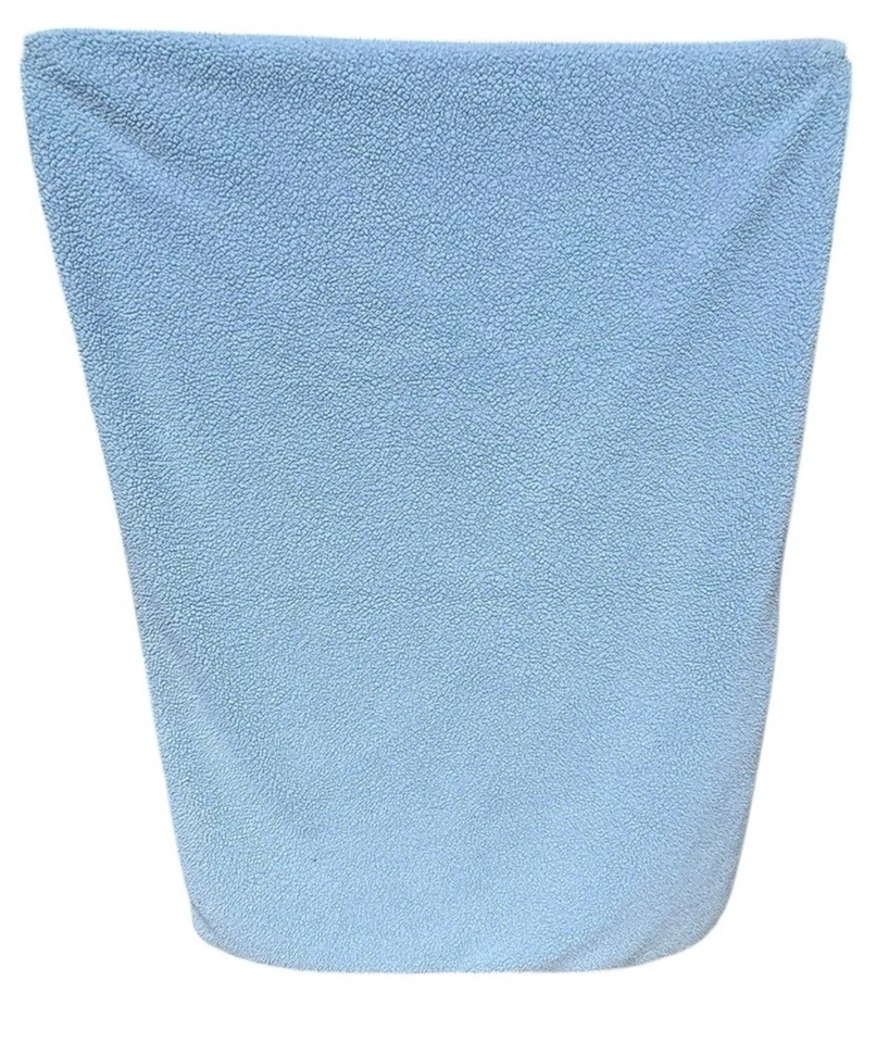 BABY BOOM Diamante Terciopelo Azul Sherpa Vellón Felpa Cuna Manta Blanco Azul Marino Foto 3 de 4