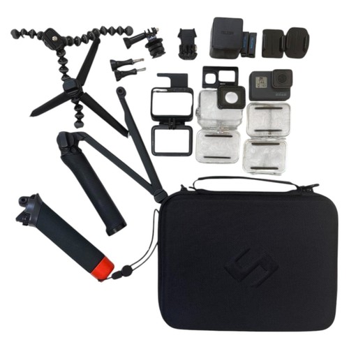 GoPro HERO5 Black Waterproof Housing + Selfie Stick, Action Camera Accessories - 第 1/11 張圖片