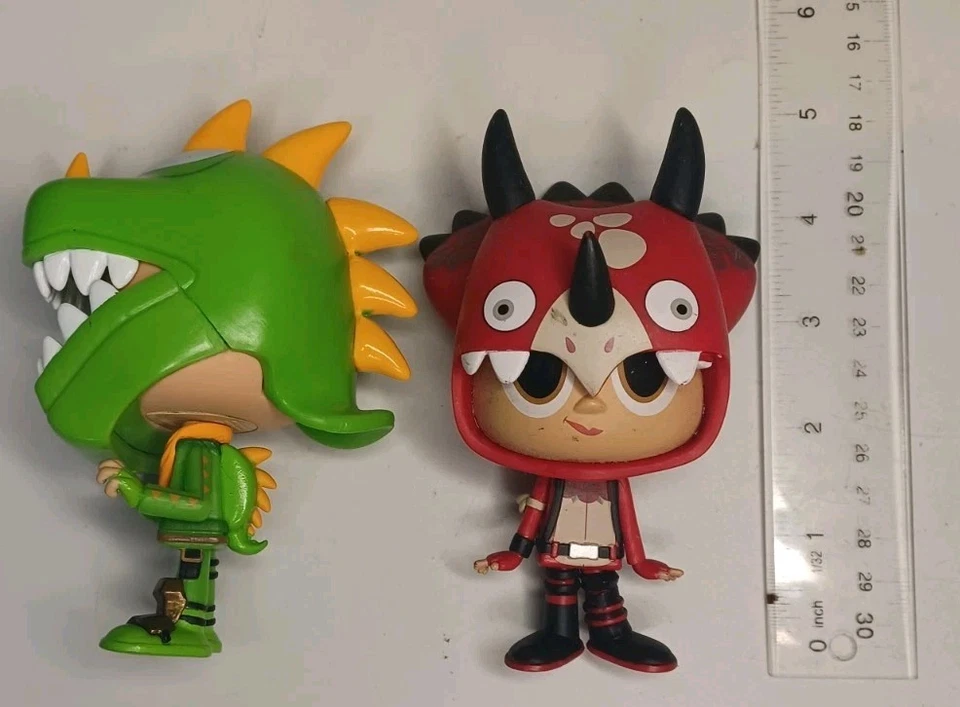 Figuras de vinilo FunKo Fortnite Rex y Tricera Ops Foto 2 de 4