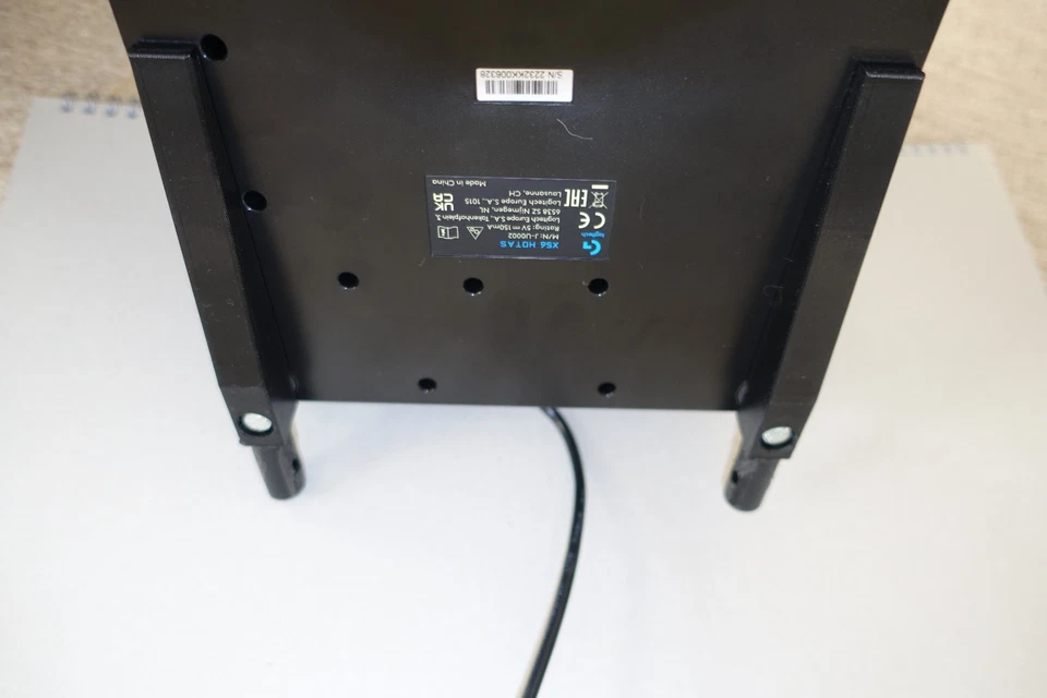 Joystick Tischhalterung- Plug and Play für z.B. X56, Thrustaster usw. Schwarz - Bild 3 von 4