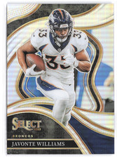 2023 Panini Select - Club Level Javonte Williams #260 Silver Prizm 