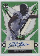 2021 Leaf Valiant 55/99 Rashad Weaver #BA-RW1 Auto 0c6