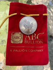 Silver Coin 1 Oz 9999 ABC Bullion  Canada 2021 Mint Australia