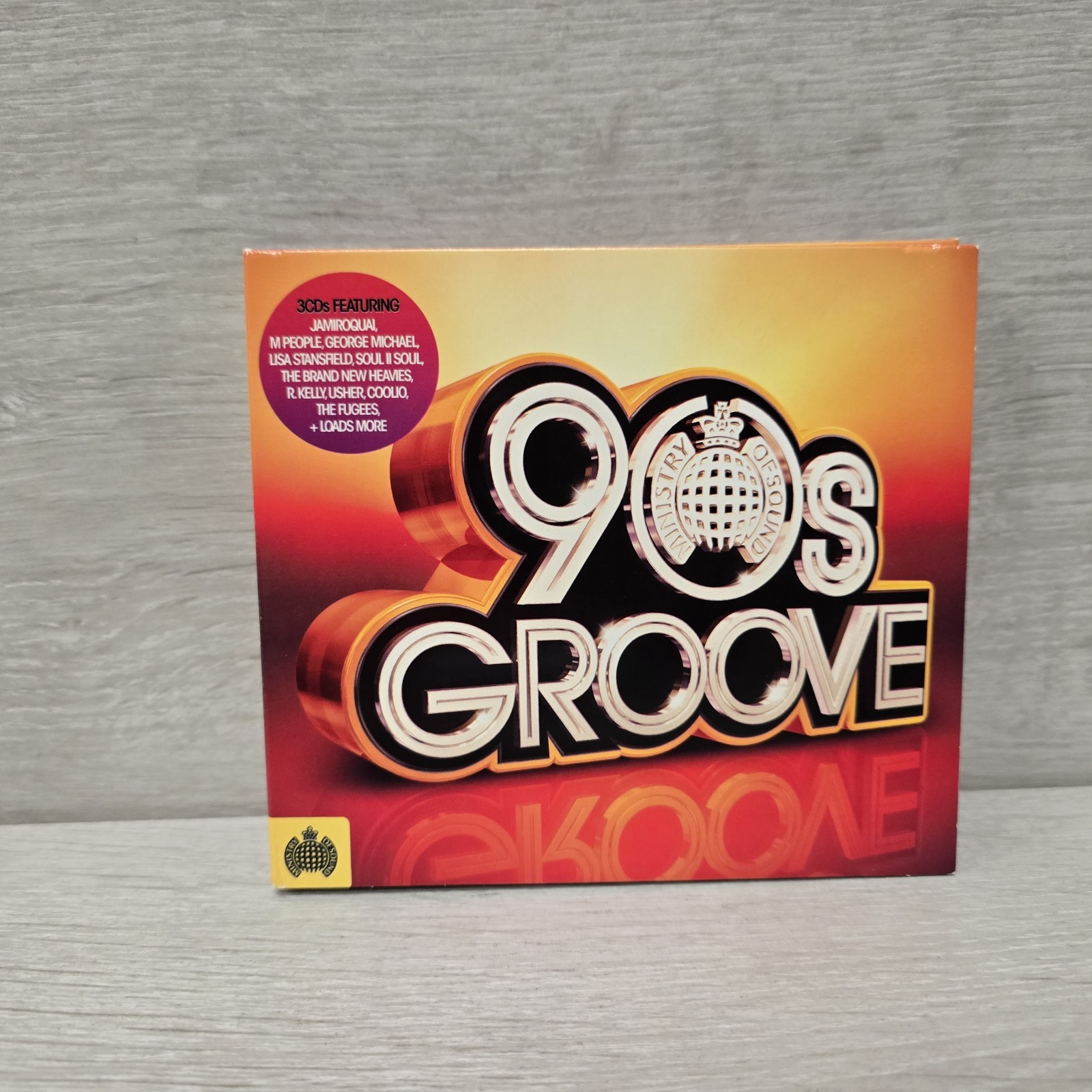90s Groove CD 3 Discs 2012 Ministry Digipak Very Good Condition