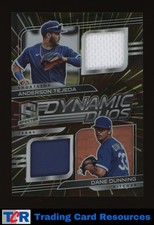 2021 Spectra #DD-TD Anderson Tejeda Dane Dunning Dynamic Duos Hyper #/75
