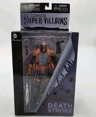 Death Stroke  2013 DC Comics SuperVillains DEATHSTROKE Action Figure NOS NIB 