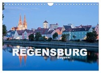 "Calendar 2027 · US Version · Regensburg - Bavaria (Wall Calendar 2027 12\" × 8\" L"