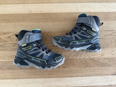 Bench TEX  Boots Gr. 33 Schuhe Winterschuhe Stiefel Grau Grün Schwarz