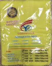Kulambo - Philippine Mosquito Net Size 3 Single Yellow