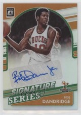 2021-22 Donruss Optic Signature Series Holo Prizm Bob Dandridge Auto HOF 0xb8
