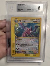 Pokemon Crobat Skyridge Crystal Holo Secret Rare #147 BGS 9 Mint on eBay