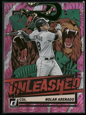 2021 Donruss #UNL21 Nolan Arenado Unleashed Vector
