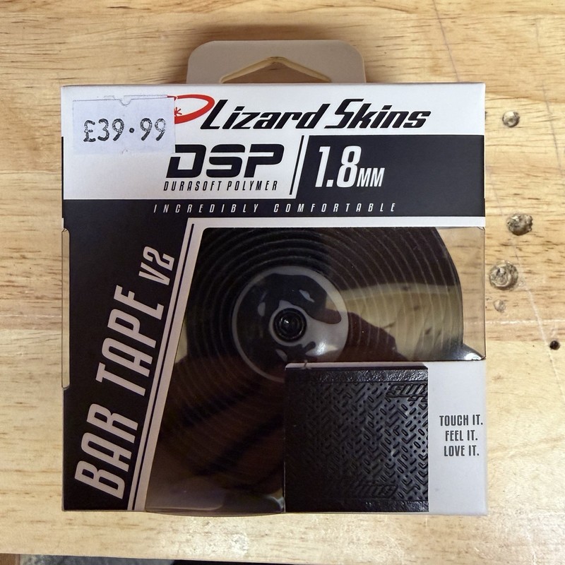 Lizard Skins DSP Handlebar Tape V2 1.8mm Black