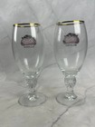 2 Stella Artois 40cl Chalice Gold Rim Beer Glasses / Barware - Great Condition — photo 2