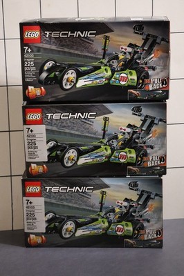 LEGO TECHNIC 42103 DRAGSTER SEALED lot of 3 sets