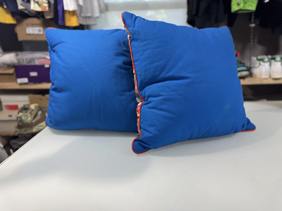 PAIR LEGO x Target Knitted Toss Pillow Yellow/White HTF Colors! COLLECTABLE RARE - Image 4 of 4