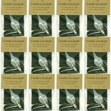 Pack 12 - 6 Watt LARGE Candle-lite Silicone Light Bulbs Candelabra 3640821