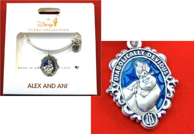 NEW Ursula DIABOLICALLY DEVIOUS Alex Ani Bracelet Disney Mermaid Ariel Villain