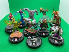Heroclix SPIDER MAN VILLAINS Marvel Wizkids Lot of 11 Electro Mysterio Rhino