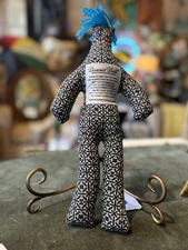 Dammit Doll Voodoo 12” Plush Black And White 