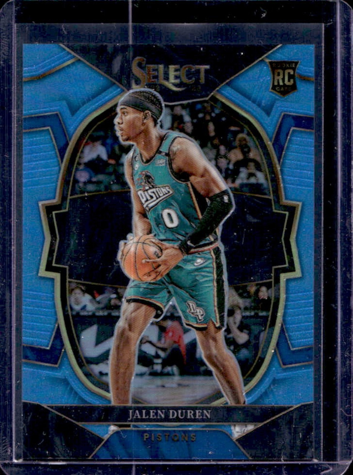 2022-23 Select Jalen Duren RC Light Blue Prizms Concourse #263/299 Pistons