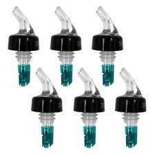 Shot Pourers 6 & 12 Pack Spirit Measure Bar Bottle Pourer Drink 25, 35, or 50ml