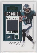2020 Panini Contenders Rookie Ticket Swatches Jalen Reagor #RTS-JRE 02ih