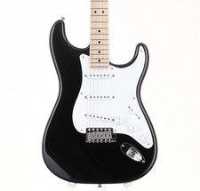 Fender Eric Clapton Stratocaster con pastillas silenciosas VINTAGE negras usadas eléctricas
