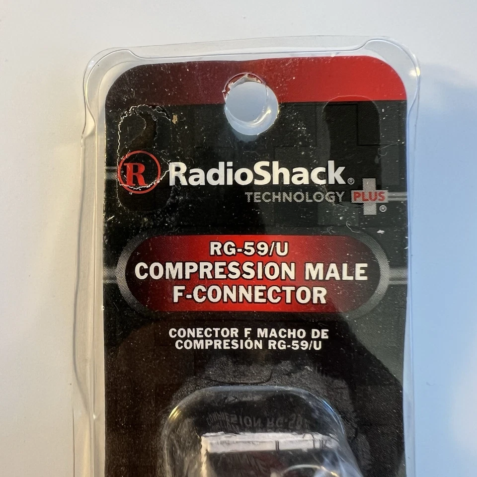Radioshack Compression Male F-Connector for RG-59/U  278-035   - Image 4 of 4