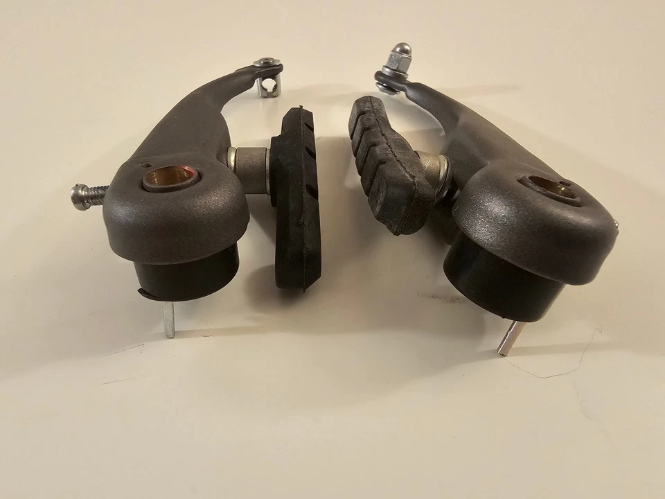 Frenos de bicicleta BMX Mid School NOS... Bicicleta... Gris... Juego de frenos Foto 2 de 4