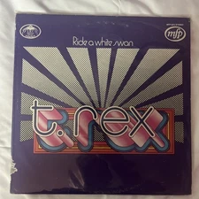 T. REX Ride A White Swan Vinyl Record Album LP