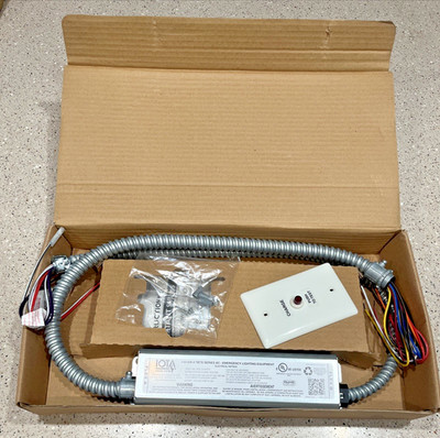 Iota I-42-EM-A TBTS Series AC Emergency Ballast Lighting Equipment *NEW IN BOX*