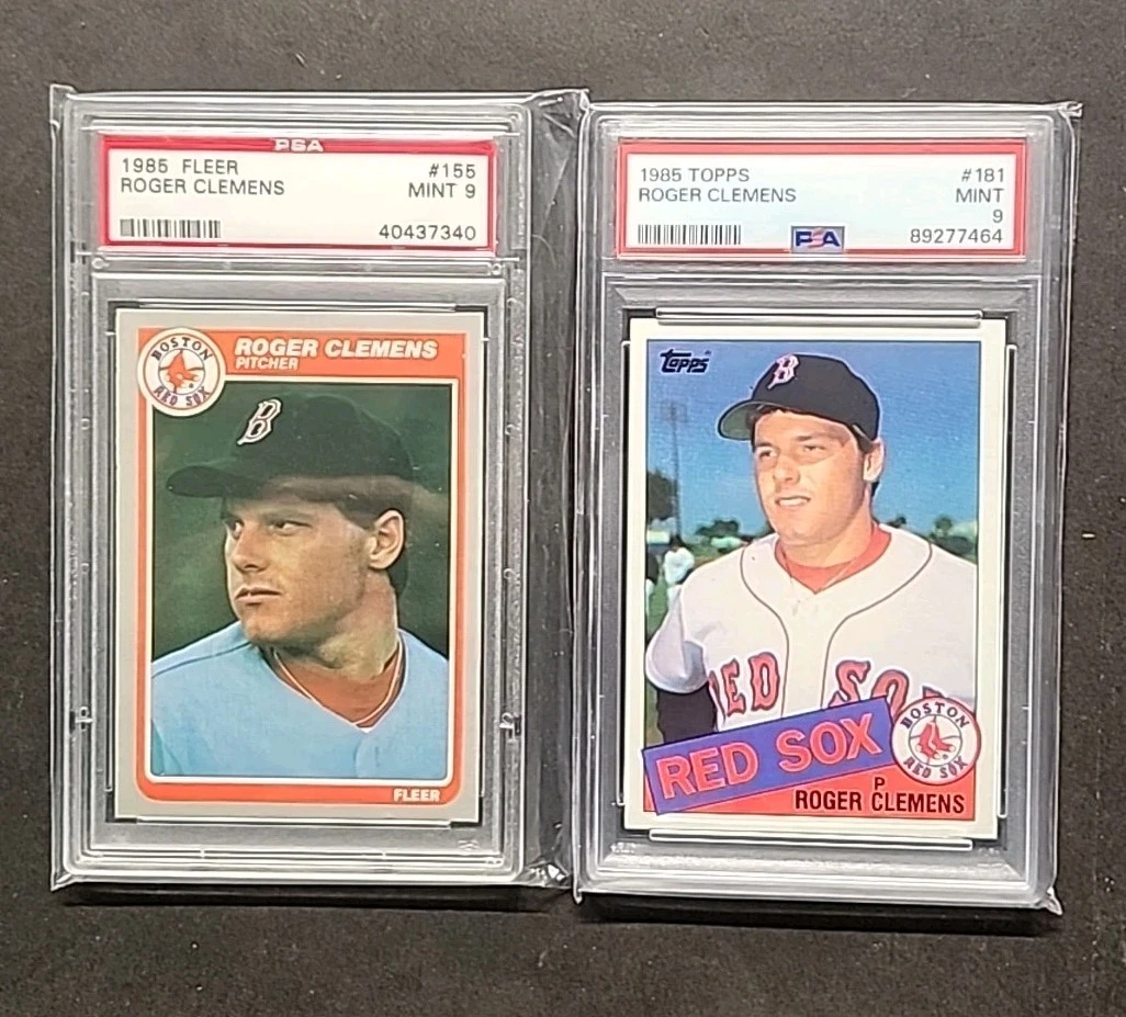 Fleer Roger Clemens Baseball Sports Trading Card Singles Rookie