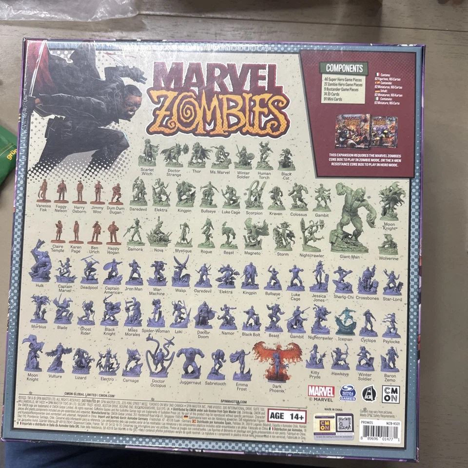 Zombicide: Marvel Zombies Stretch Goals – KS Exclusive, NIS, Sealed - Image 2 of 4