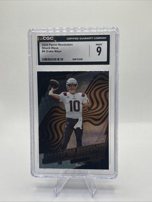 2025 Panini Revolution Shock Wave Drake Maye CGC mint 9 | eBay