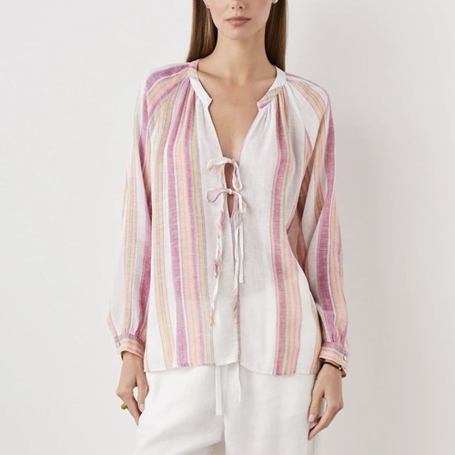 Rails Brielle Linen Blend Top Sz M
