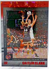 2025 Panini Chronicled Caitlin Clark #22 Red Cracked Ice Indiana Fever WNBA