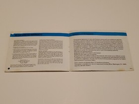 Dragon Spirit The New Legend Original Nintendo NES Manual - Booklet Only 