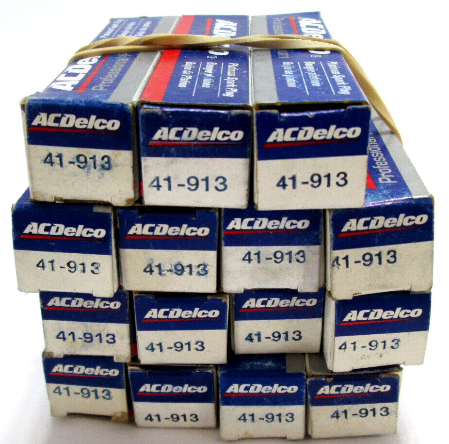  LOT OF 15  AC DELCO - SPARK PLUGS - PLATINUM - 41-913