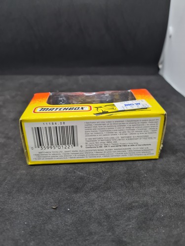 New And Sealed Vintage Matchbox Superfast #54 Mazda RX-7 Red/yellow Rare Diecast - Picture 7 of 7