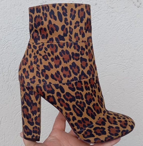 BCBGeneration Coral Leopard Bootie Sz 8.5 W/TAGS … - image 2