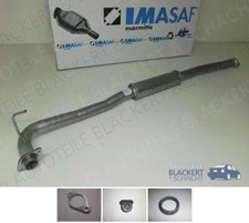 IMASAF Auspuff Mitteltopf+ Anbauteile für X-TRAIL 2.2 dCi + 4x4 2003-2013