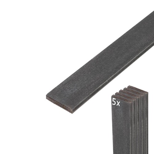 Flachstange Stahl, warmgewalzt, Flachstahl, Flachprofil, Stahl Flachstange - Bild 4 von 5