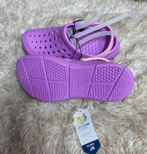 Girls’s Joybees Dylan Slip On Clogs Lavender Size 4 Retail $20 - Picture 7 of 8