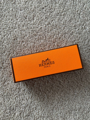 Authentic Hermes Lipstick Storage Case Lipsticks Box Storage Box Gift Box(Empty)