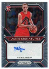 2020-21 Panini Prizm Rookie Signatures MALACHI FLYNN AUTOGRAPH RC Raptors