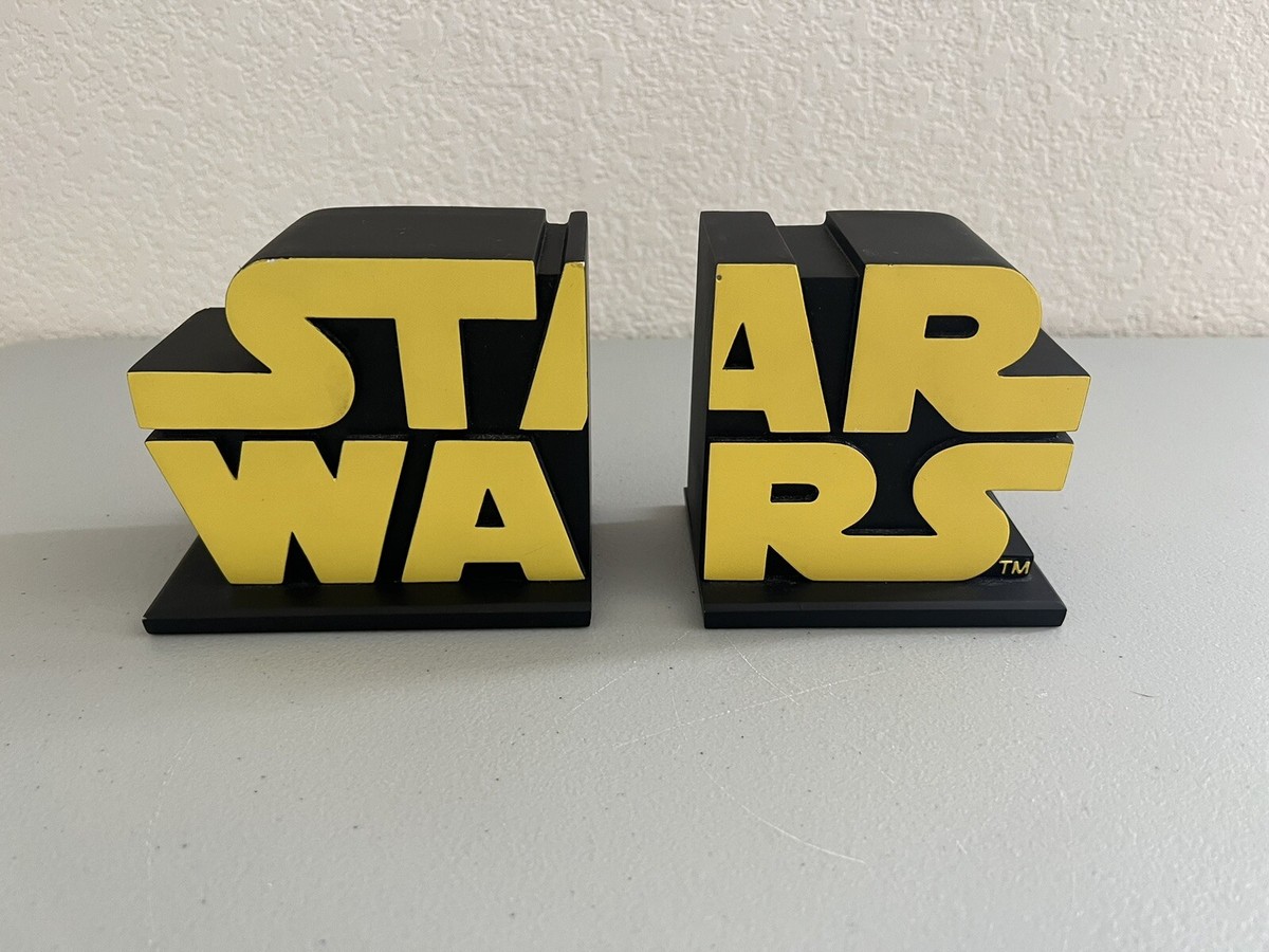 Star Wars Logo Collectible Bookend #1271000 [Gentle Giant Star Wars Logo Collectible Bookend #1271000 [Gentle Giant